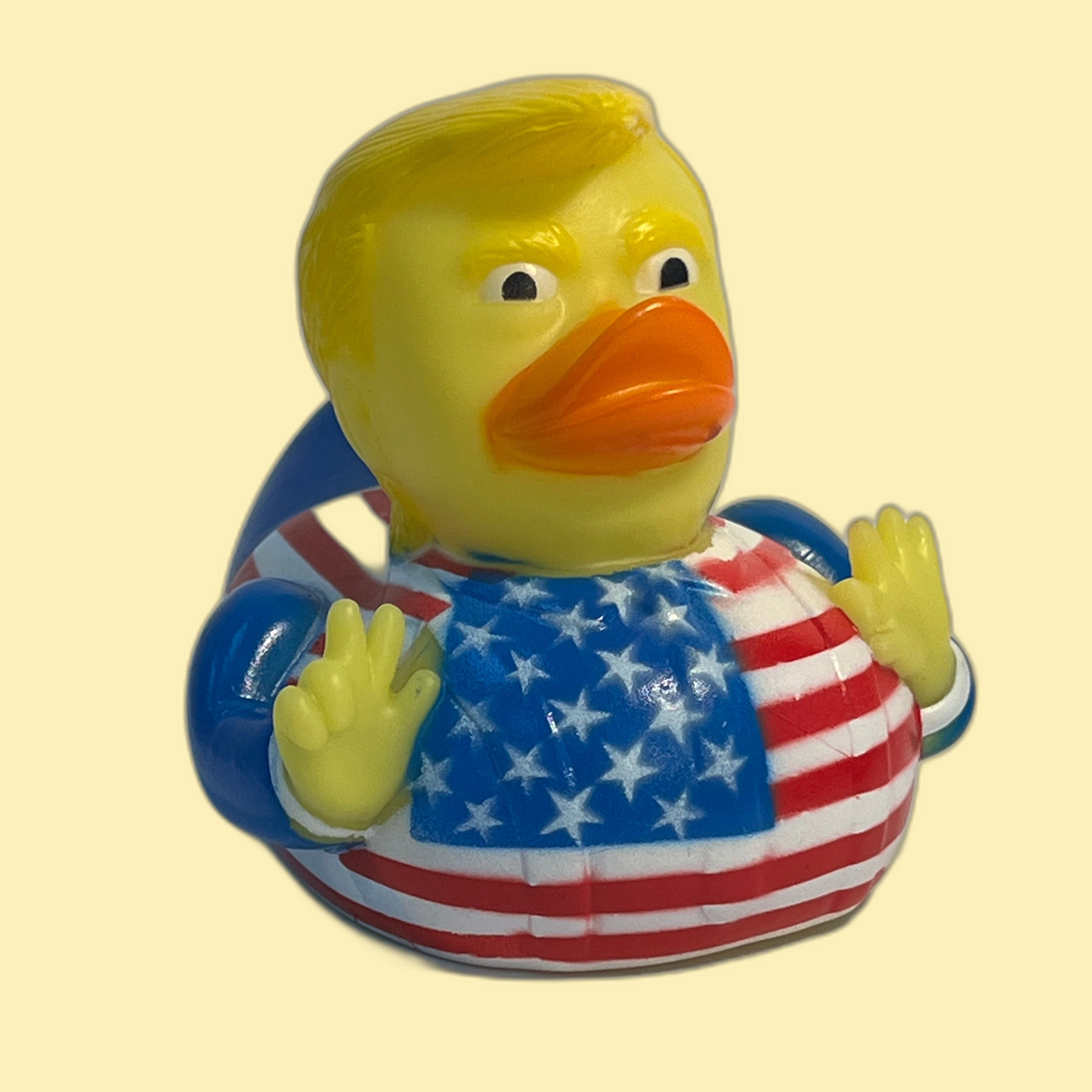 Trump Duck Flag Printed